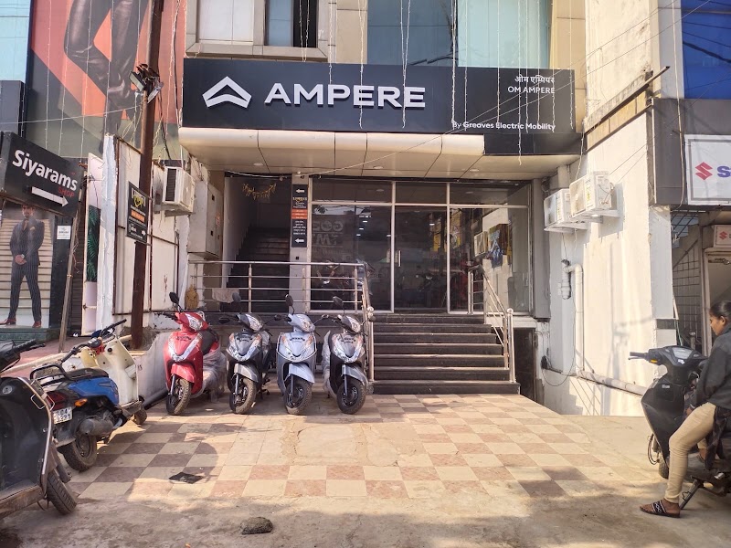 Ampere Electric Scooter - Two Wheeler Showroom in Raipur