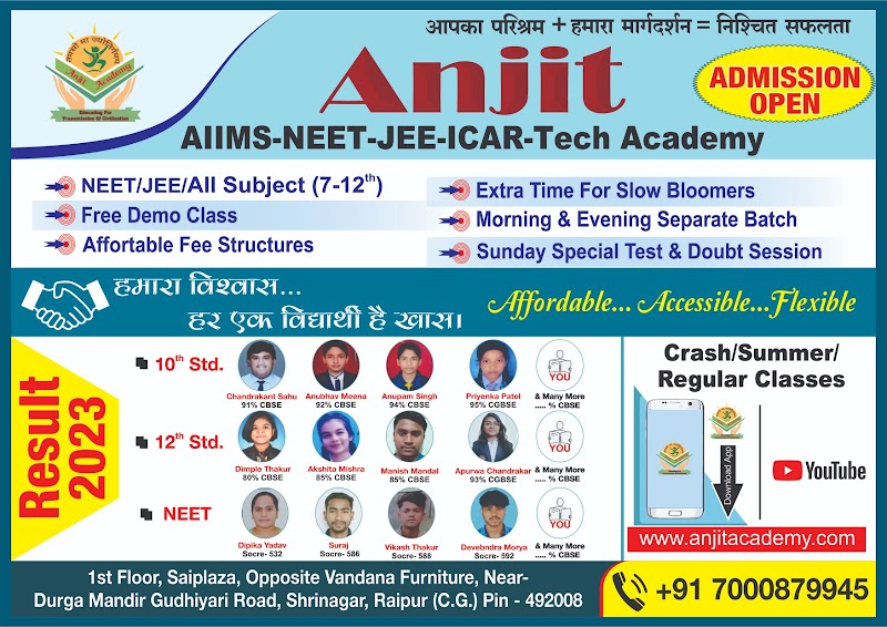 Chemistry - Coaching JEE/NEET in Raipur