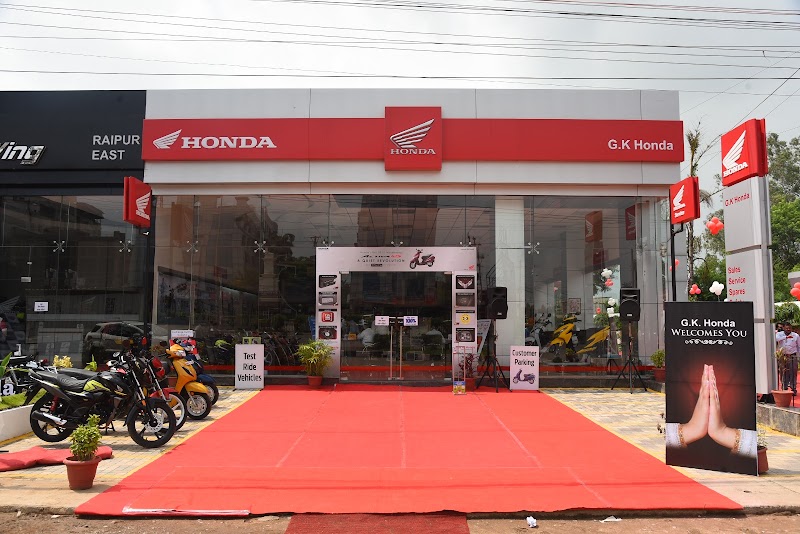 G.K Honda - Two Wheeler Showroom in Raipur