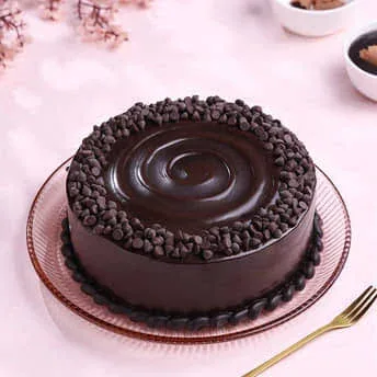 Choco Chip Truffle Cake